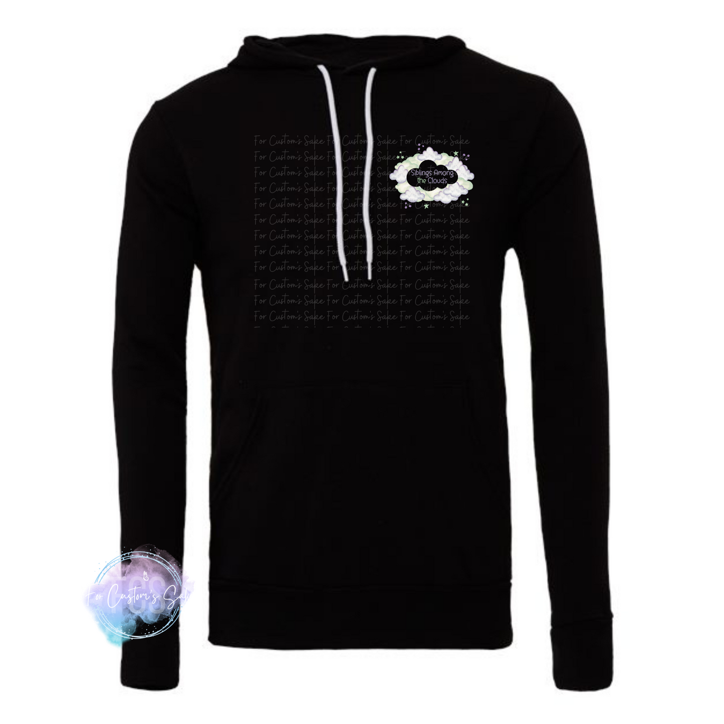 Siblings Among the Clouds ZIP Hoodie