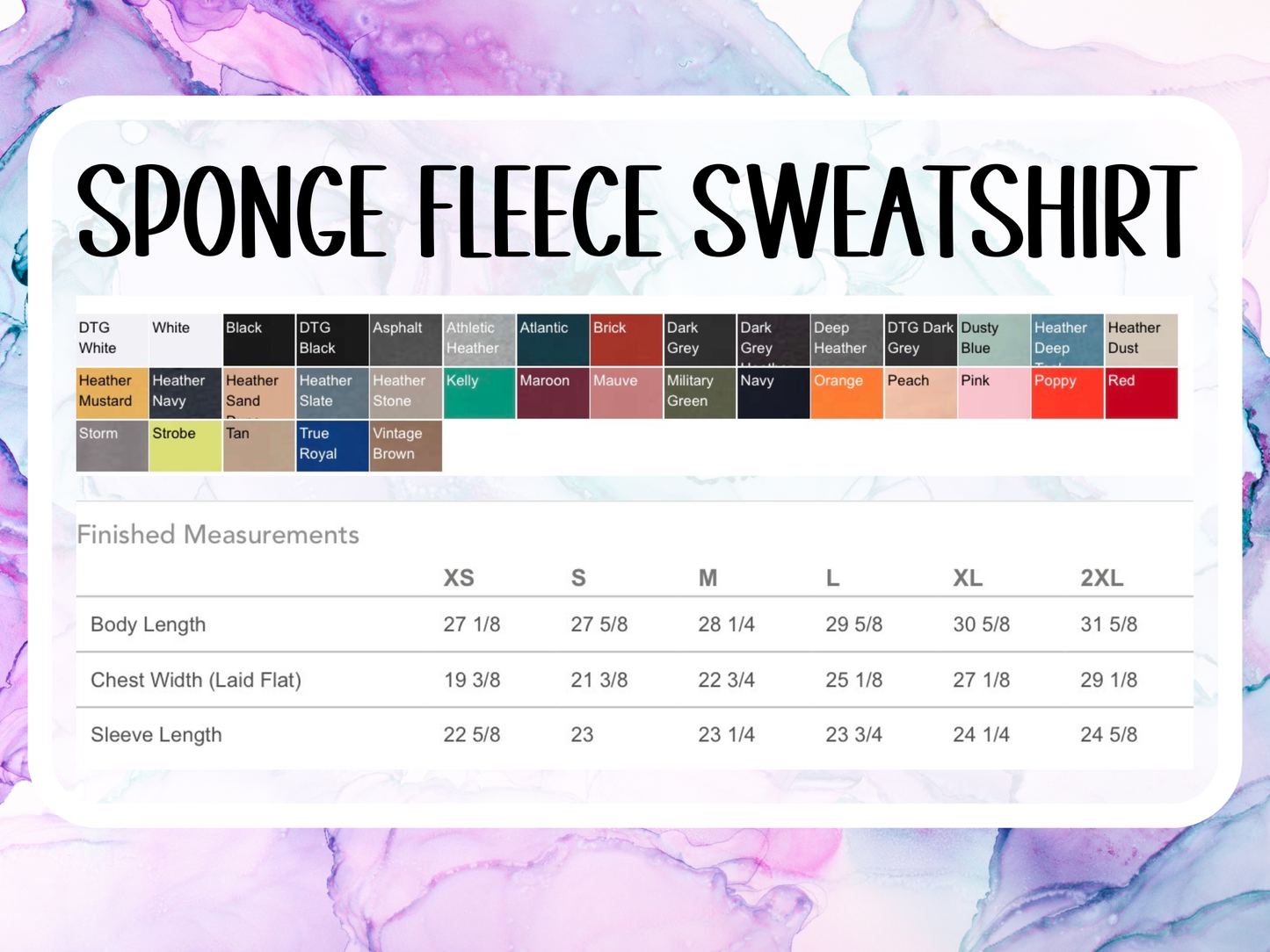Premium Sponge Fleece Sweatshirt
