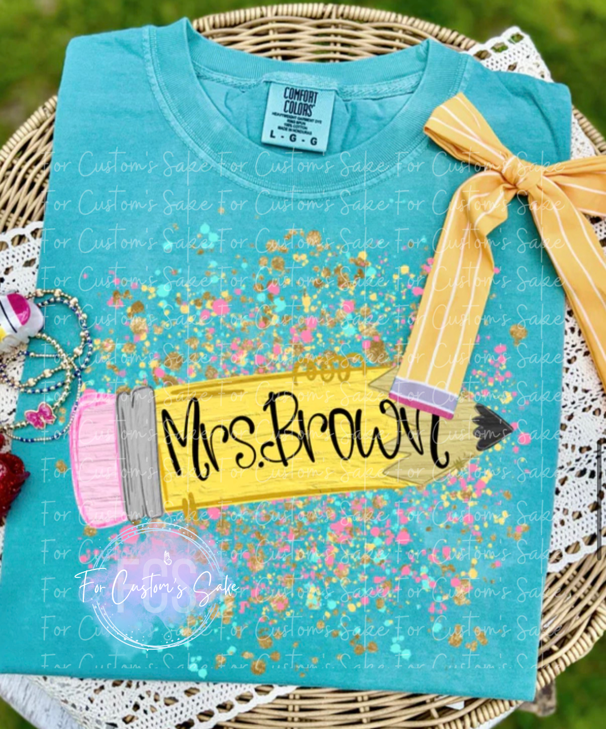 Pencil Splatter (Different Font)