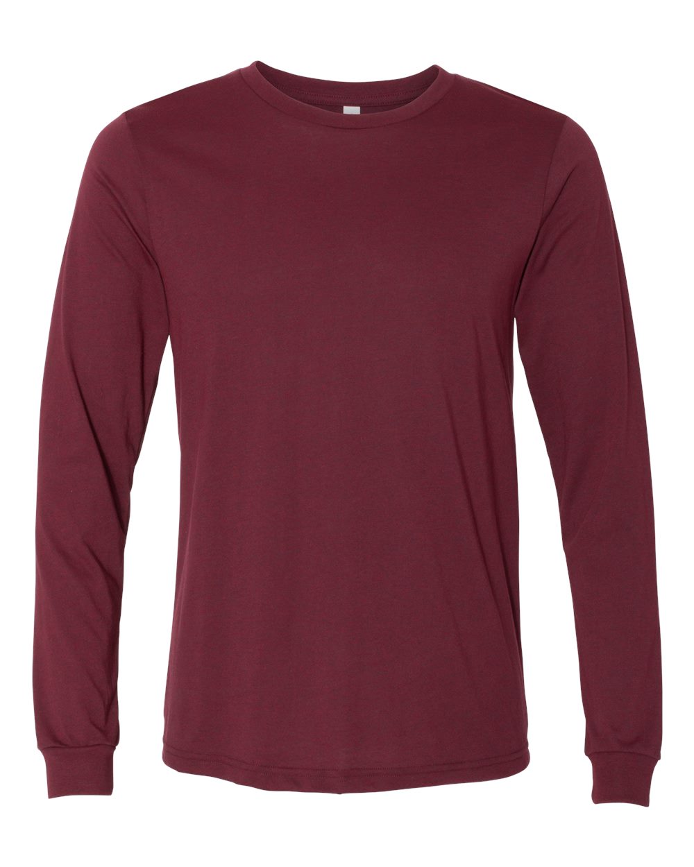 Adult Basic Heathered Long Sleeve Tee zepto