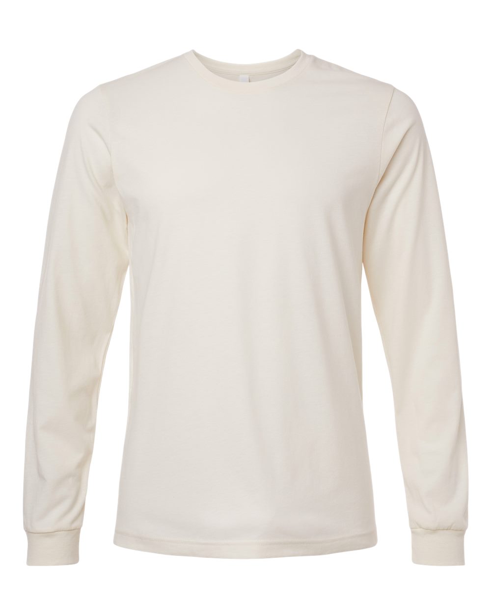 Adult Basic Heathered Long Sleeve Tee zepto