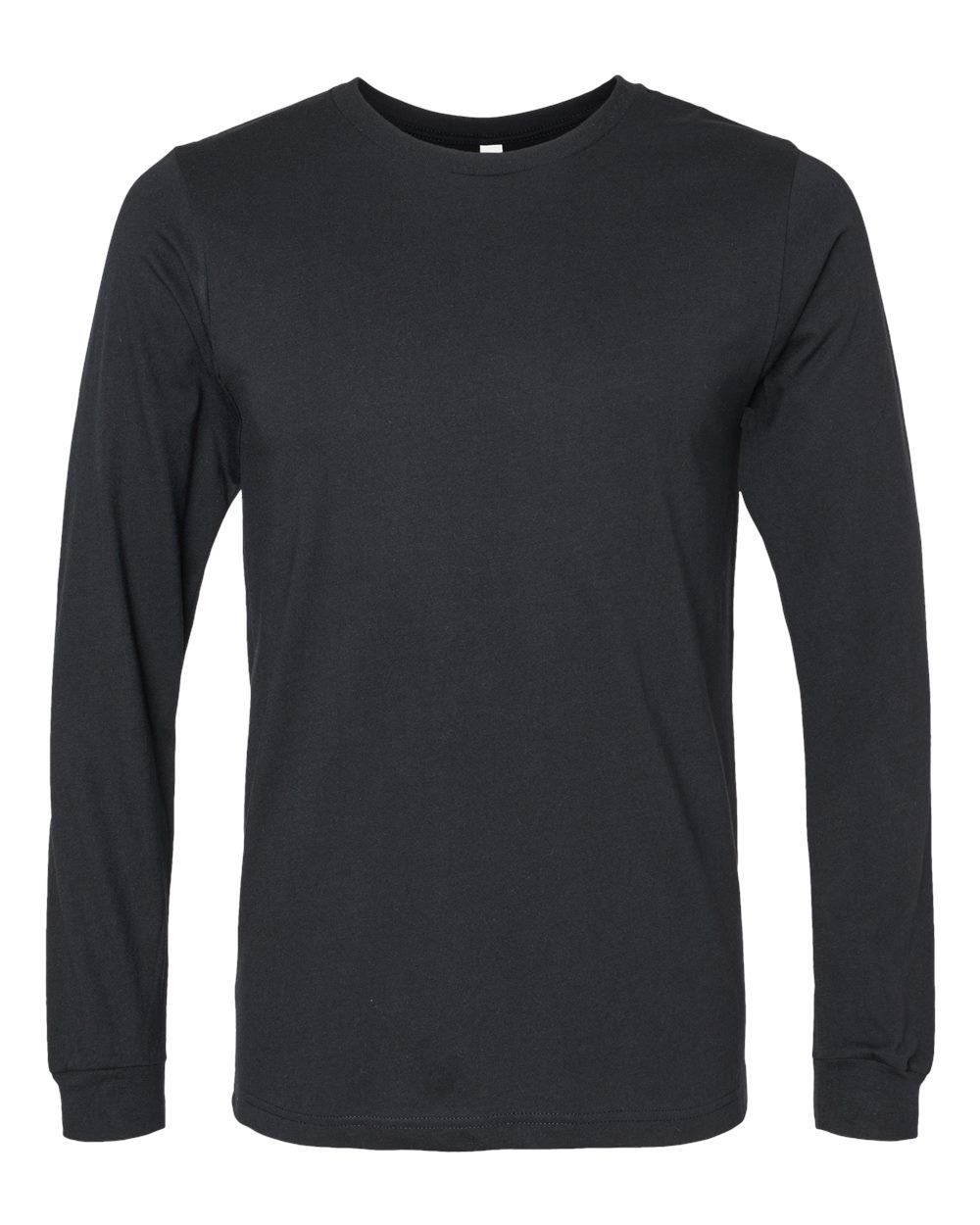 Adult Basic Heathered Long Sleeve Tee zepto