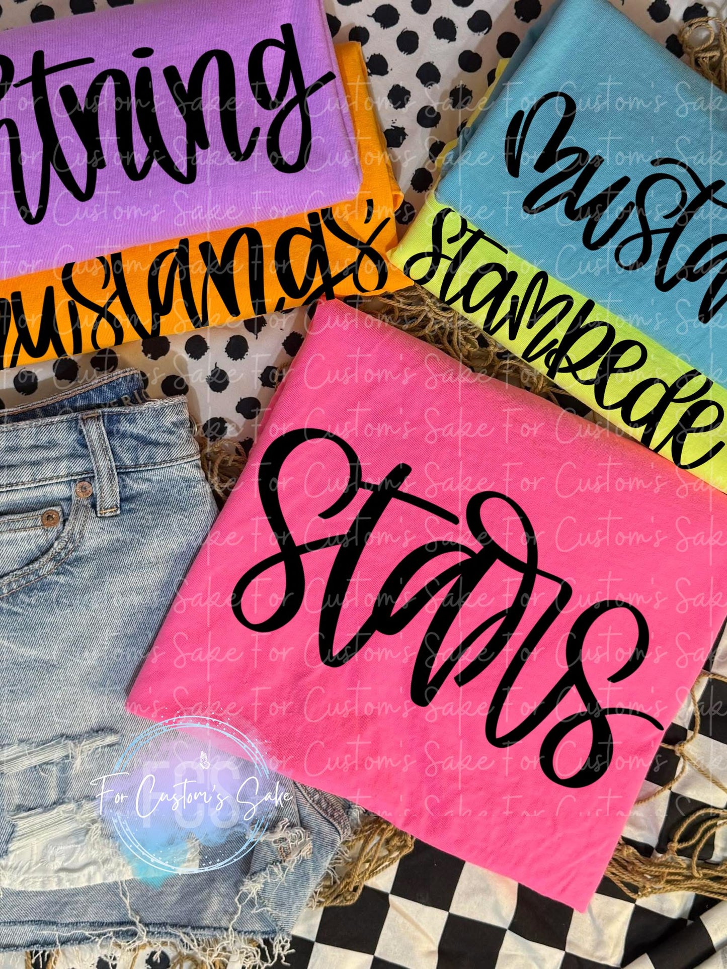 Custom Hand Lettered Text