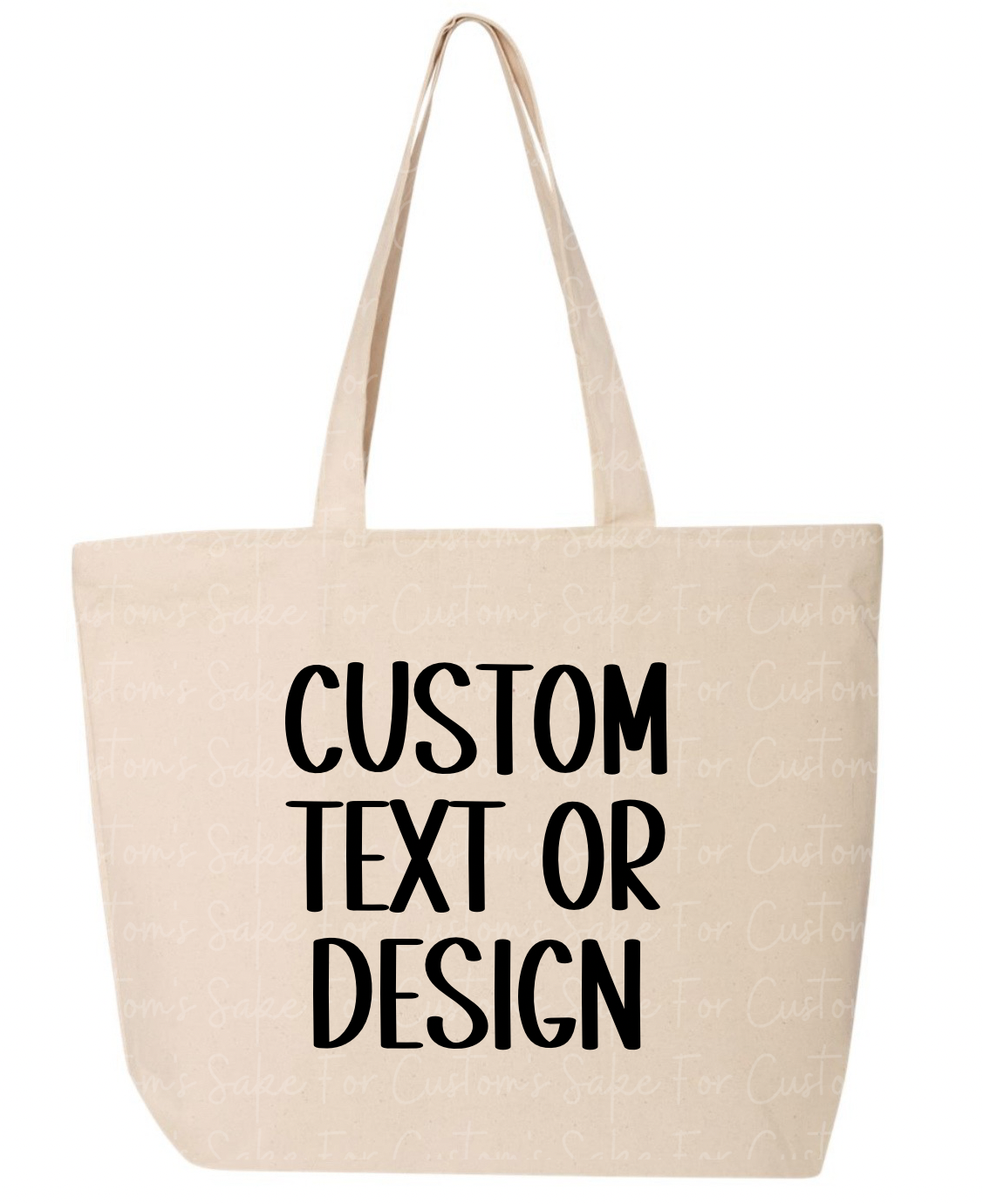 Zippered 25L Tote Bag