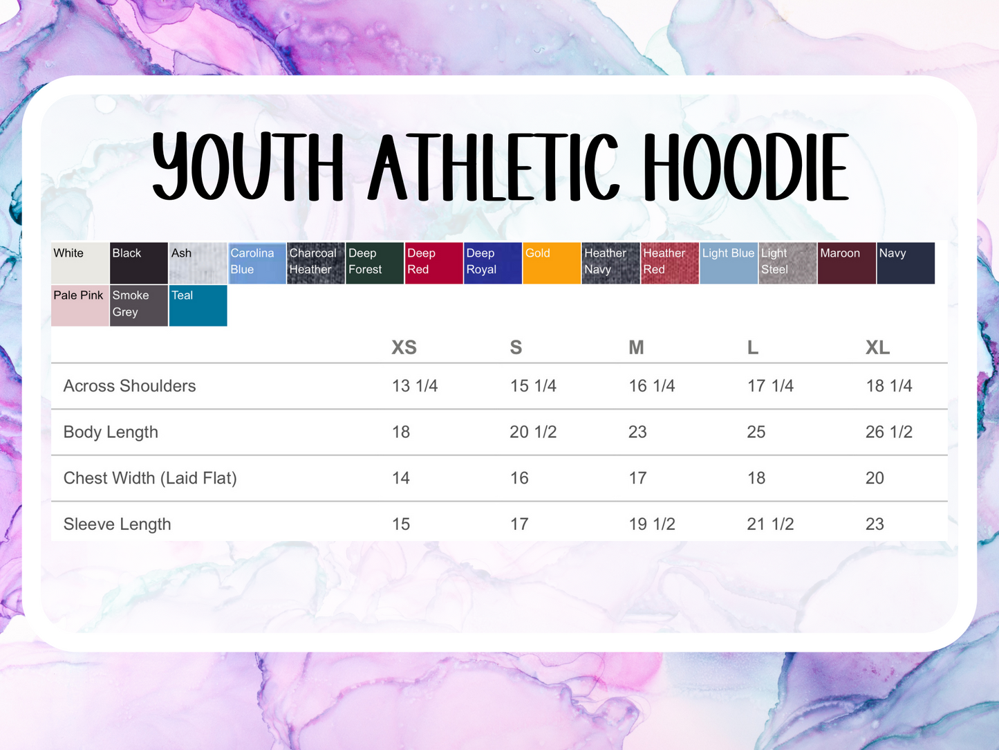 Youth Athletic 50/50 Hoodie