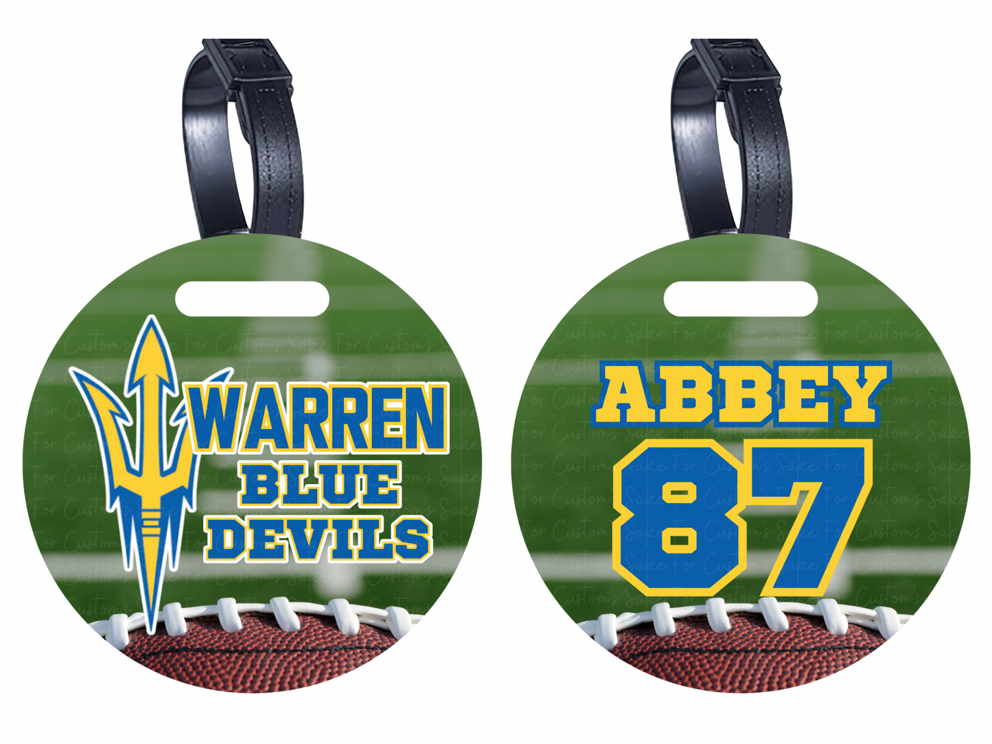 Blue Devils Bag Tag