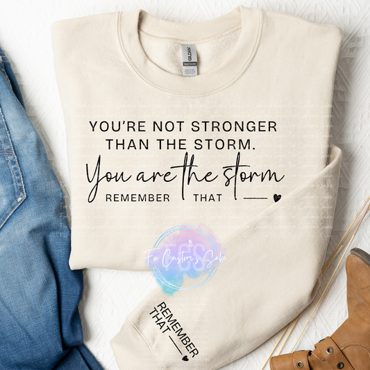 You Are the Storm