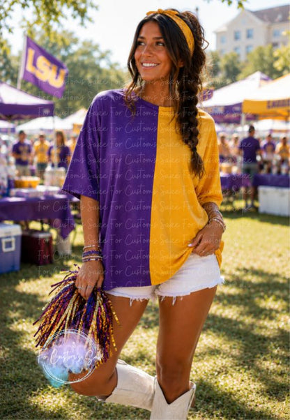 Game Day Split Tee *PRE-ORDER*