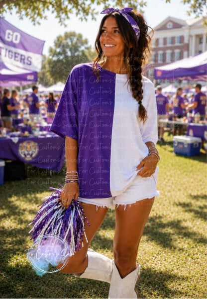Game Day Split Tee *PRE-ORDER*