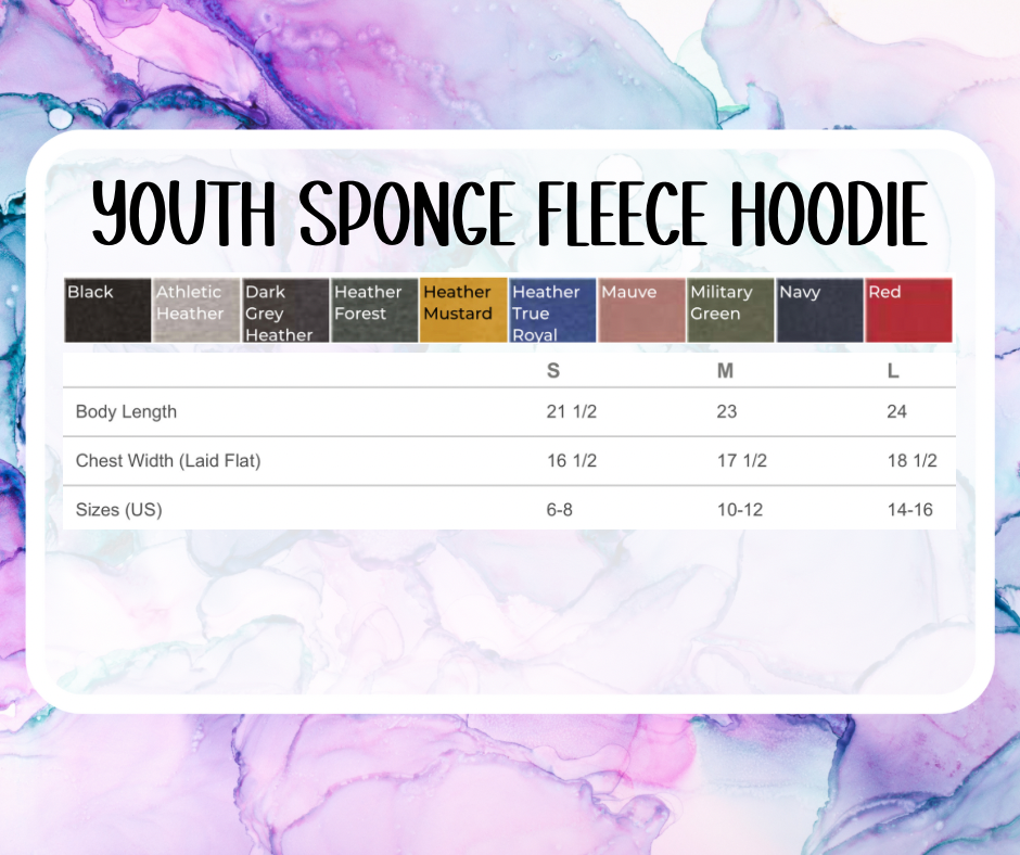 Youth Premium Sponge Fleece Hoodie