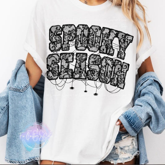 Spooky Season Lace