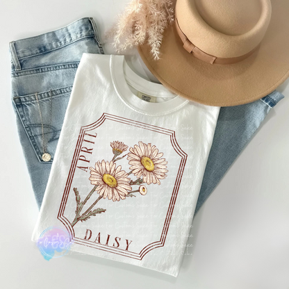 Vintage Birth Month Flowers