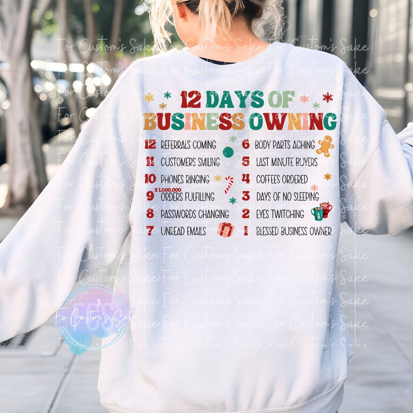 12 Days of Teaching OR Business Owning OR Social Work