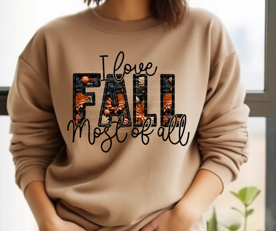 I Love Fall Most of All