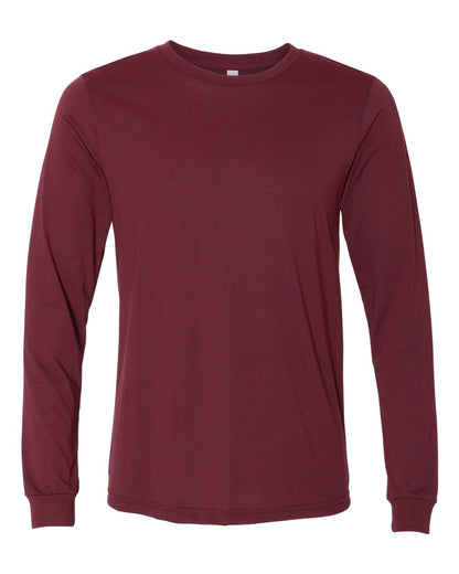 Adult Basic Heathered Long Sleeve Tee zepto