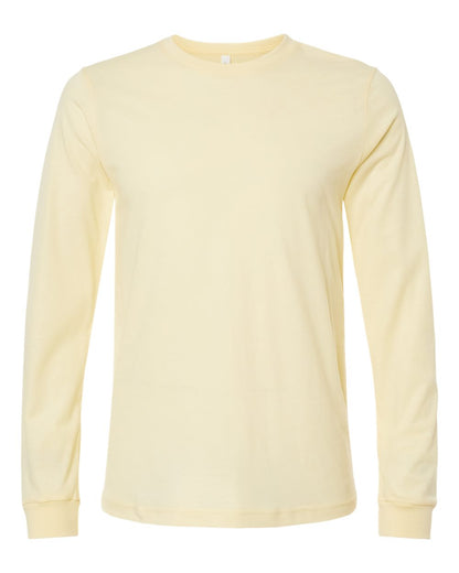Adult Basic Heathered Long Sleeve Tee zepto