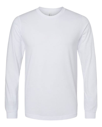 Adult Basic Heathered Long Sleeve Tee zepto