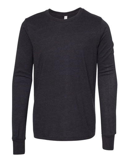 Youth Basic Heathered Long Sleeve Tee