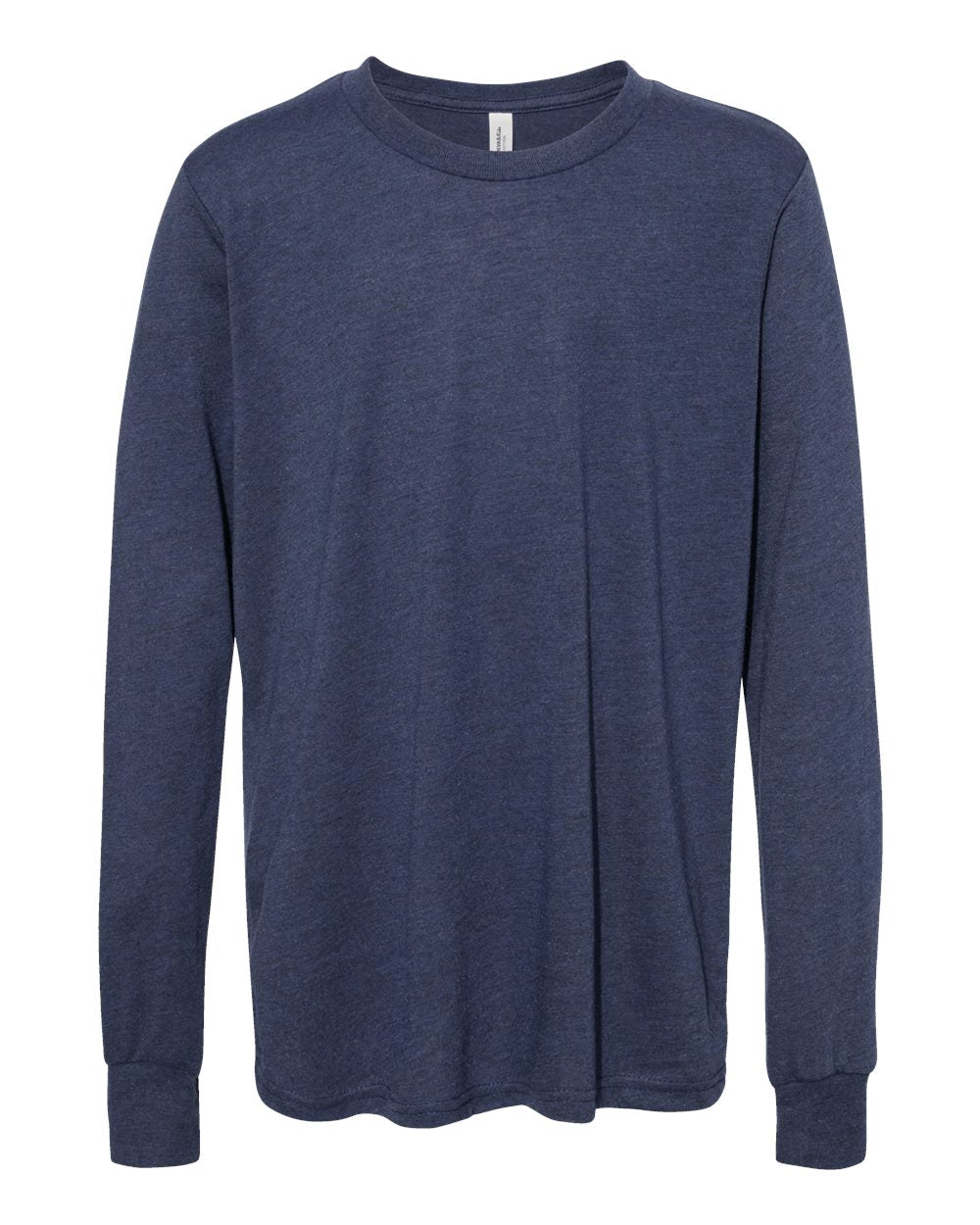 Youth Basic Heathered Long Sleeve Tee