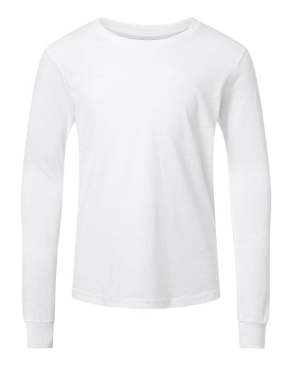 Youth Basic Heathered Long Sleeve Tee