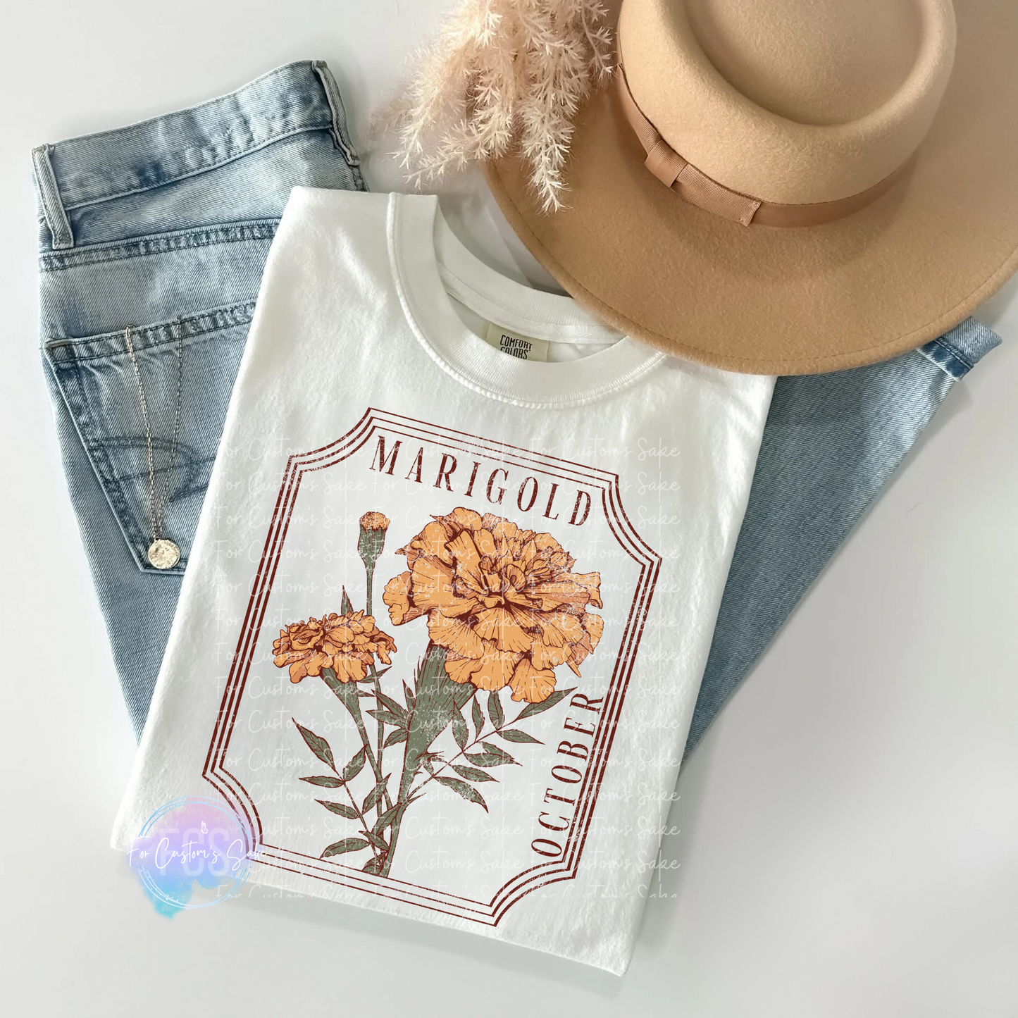 Vintage Birth Month Flowers
