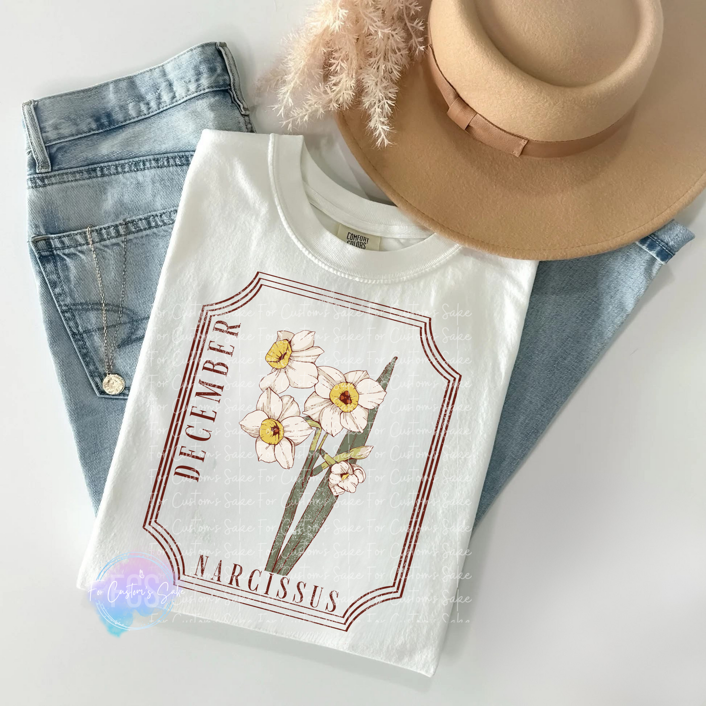 Vintage Birth Month Flowers