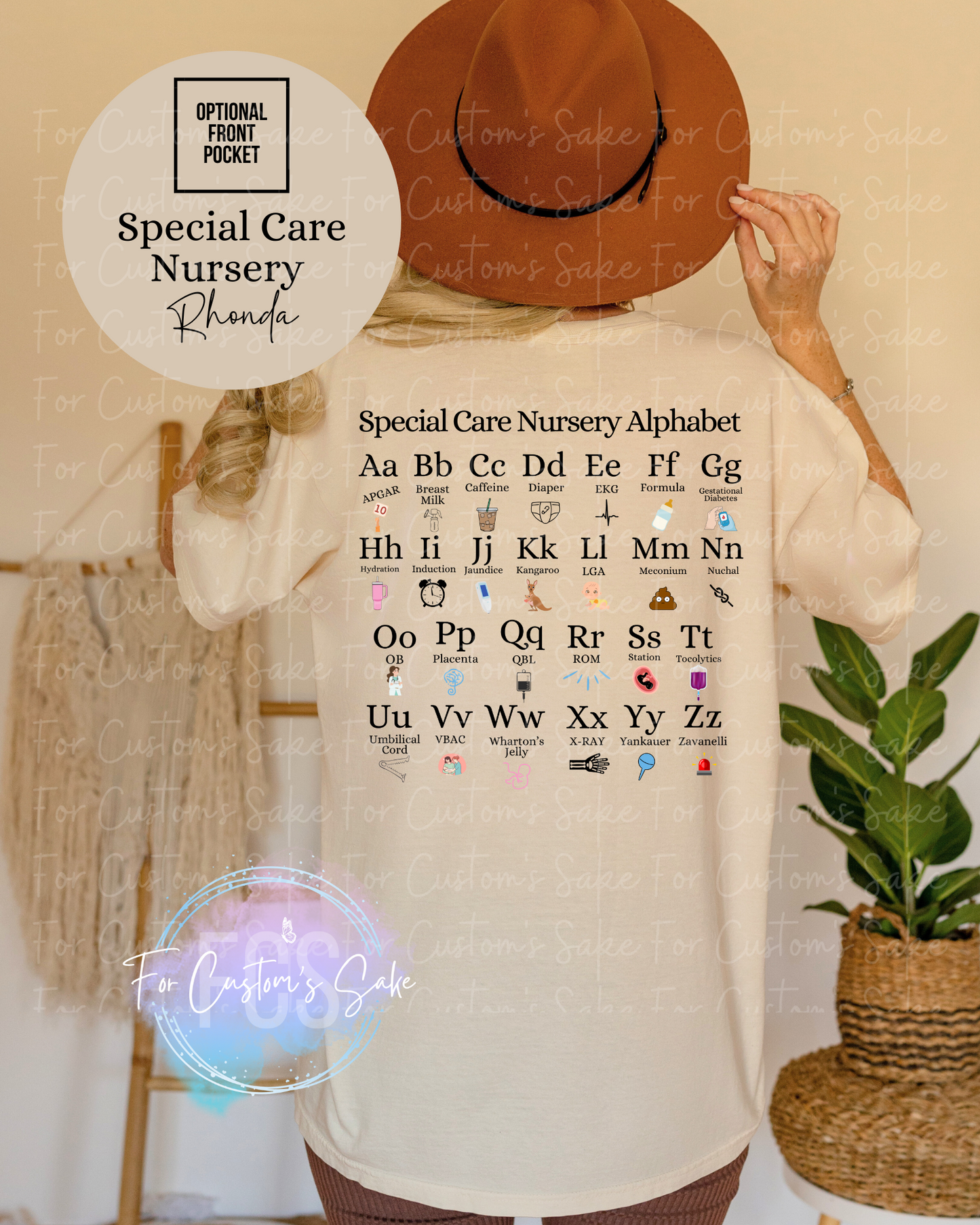 Special Care Nursery Alphabet