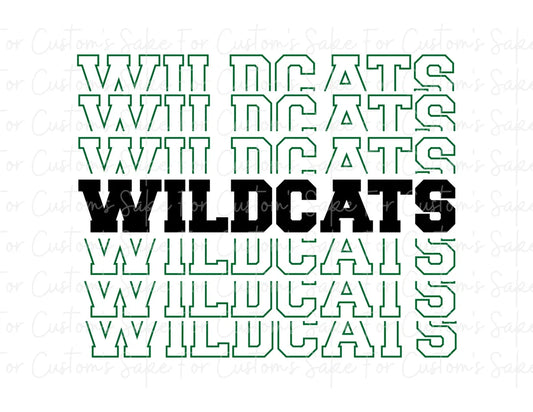 Wildcats Stacked