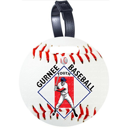 Gurnee Baseball Bag Tag