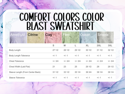 Color Blast Sweatshirt