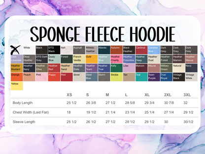 Premium Sponge Fleece Hoodie