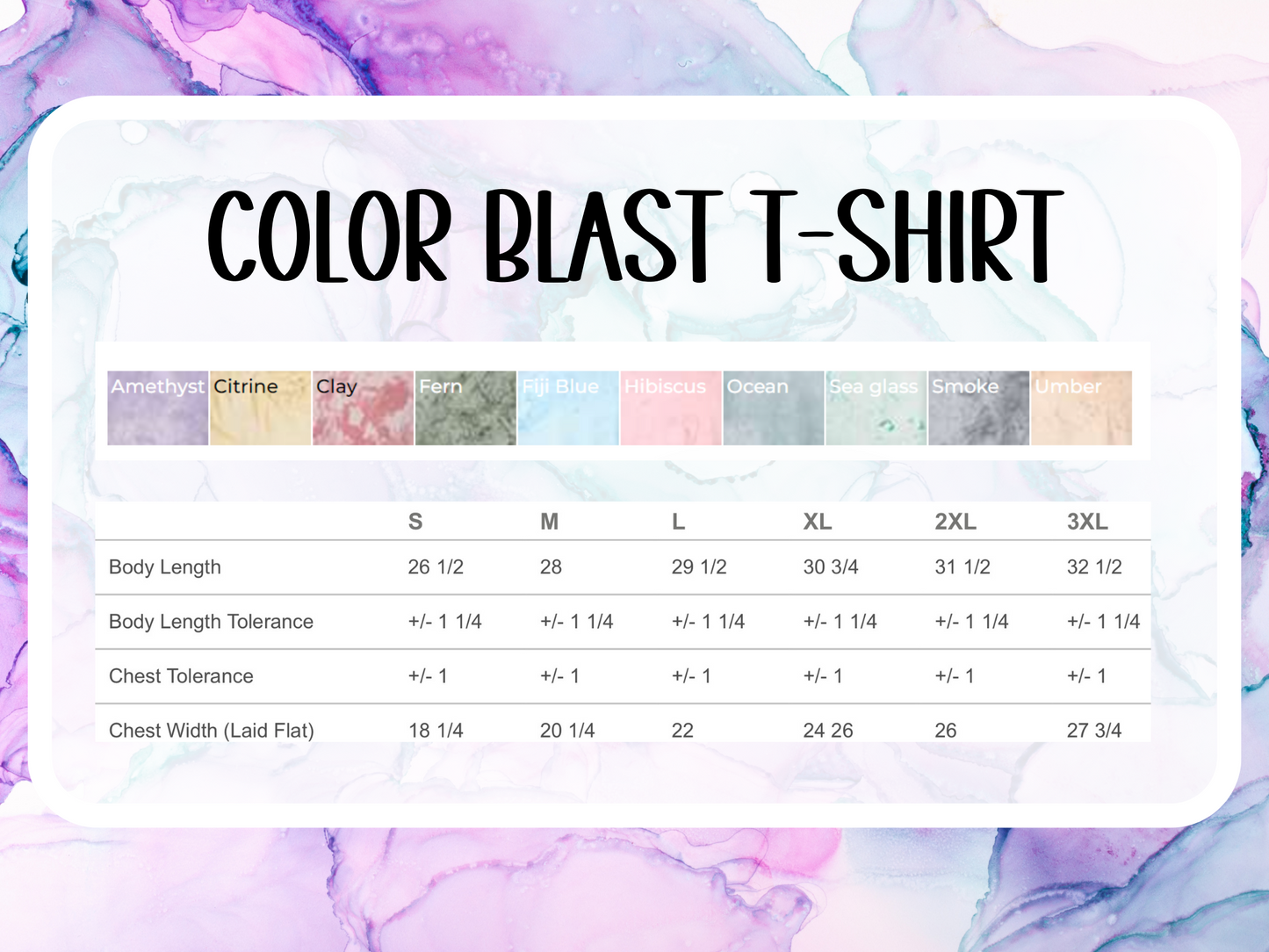 Color Blast Tee