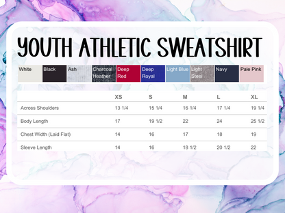 Youth Athletic 50/50 Sweatshirt