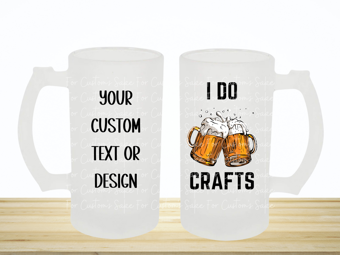 16oz Frosted Beer Mug