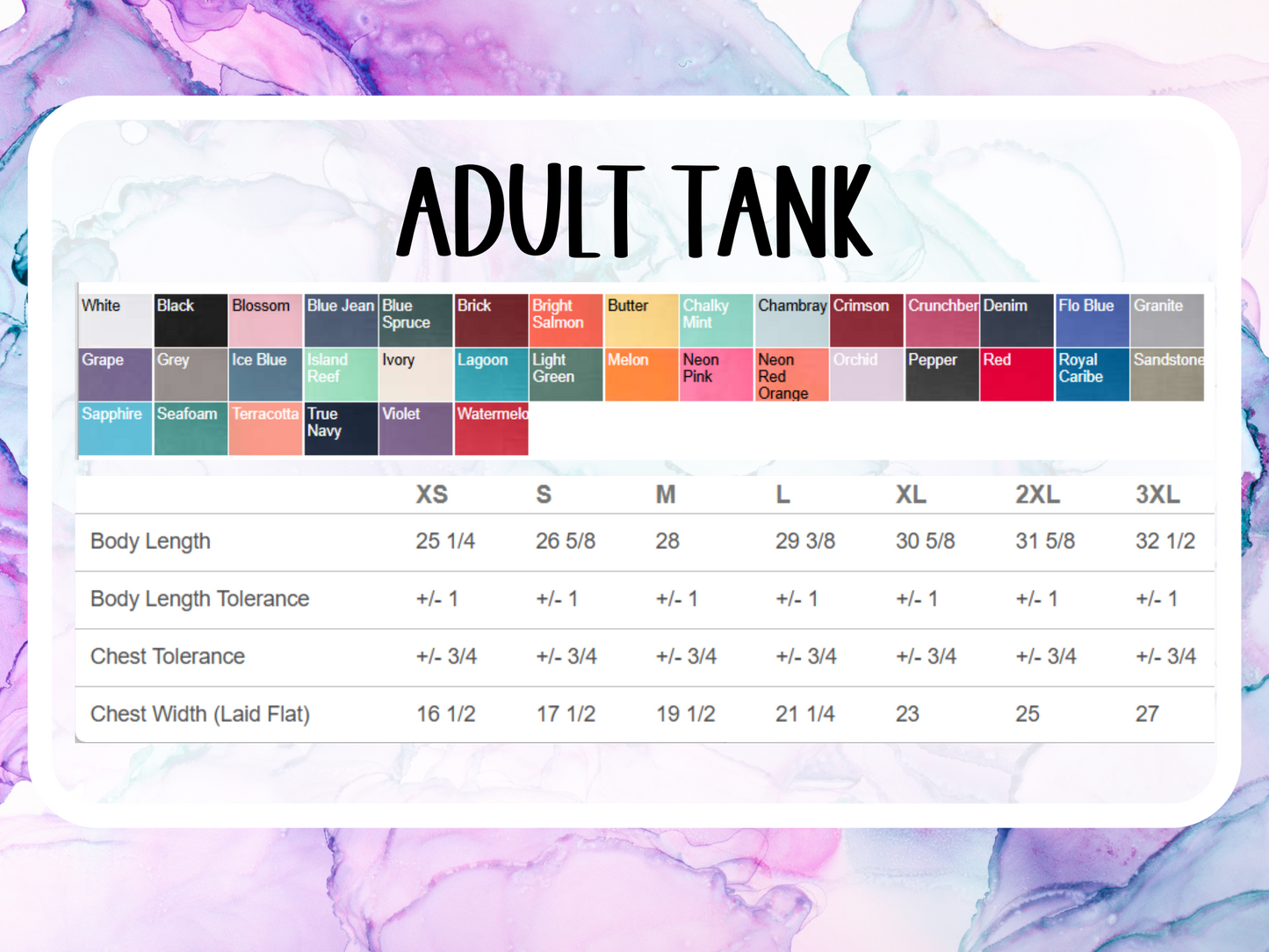 Adult Tank